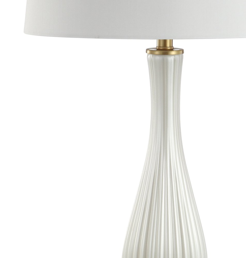 34" Gold Novelty Table Lamp With Globe Shade