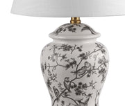22" Gold Urn Table Lamp With Empire Shade