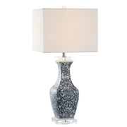 28" Clear Novelty Table Lamp With Square Shade