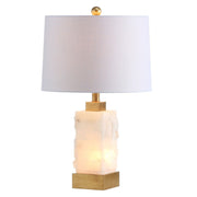 23" Gold Novelty Table Lamp LED With Globe Shade