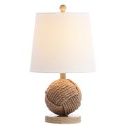 18" Clear Novelty Table Lamp With Globe Shade