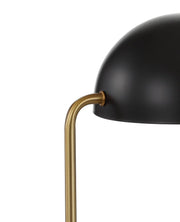 14" White Novelty Table Lamp With Novelty Shade