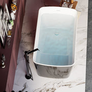 49" White Acrylic Bath Tub