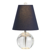 16" Clear Novelty Table Lamp With Globe Shade