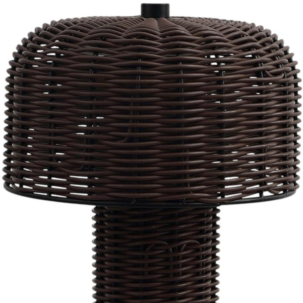 Set of Two 10" Clear USB Table Lamps With Globe Shades