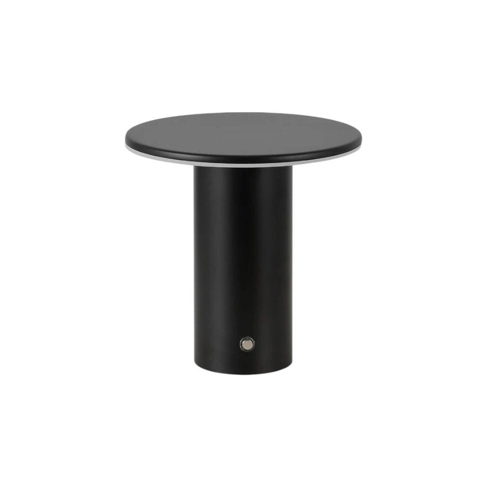 Set of Two 8" Clear USB Table Lamps