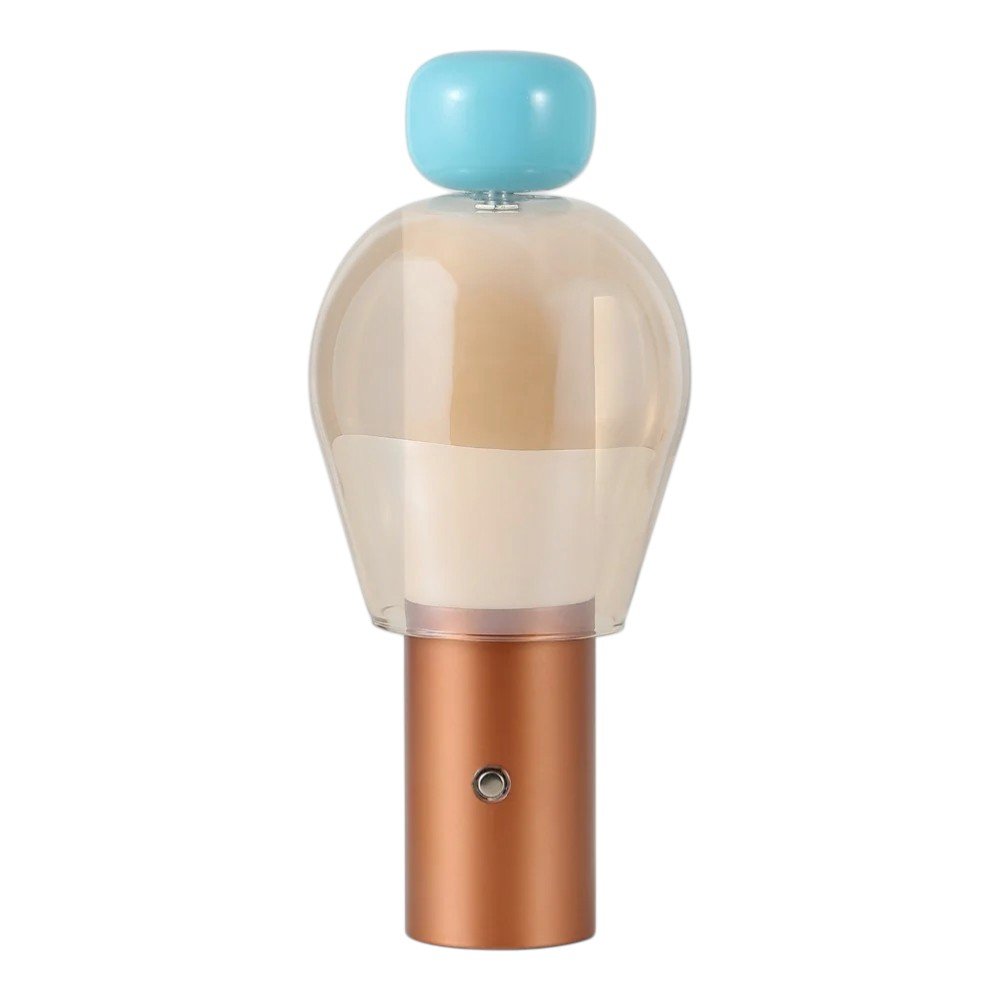 11" Copper USB Table Lamp