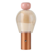 11" Copper USB Table Lamp