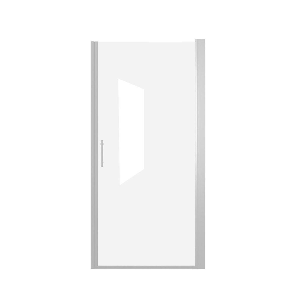 72" X 28" Aluminum and Tempered Glass Shower Door