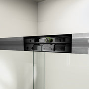 Set Of Two Tempered Glass Shower Doors
