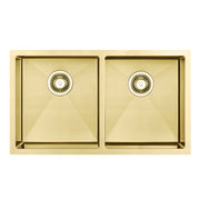10" X 33" Gold Stainless Steel Undermount Kitchen Sink