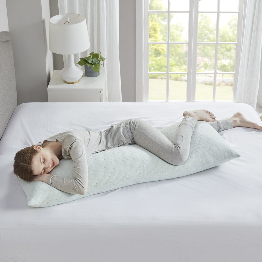 Rayon From Shredded Memory Foam Pillow - Ivory