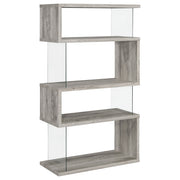 Elias - 4 Shelf Bookshelf With Zigzag Design