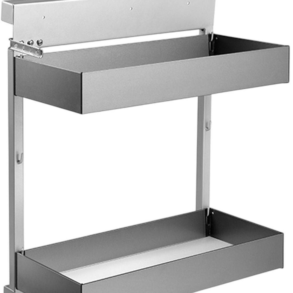 23" Black Stainless Steel Kitchen Cabinet Insert