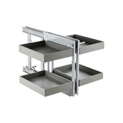 27" Black Stainless Steel Kitchen Cabinet Insert