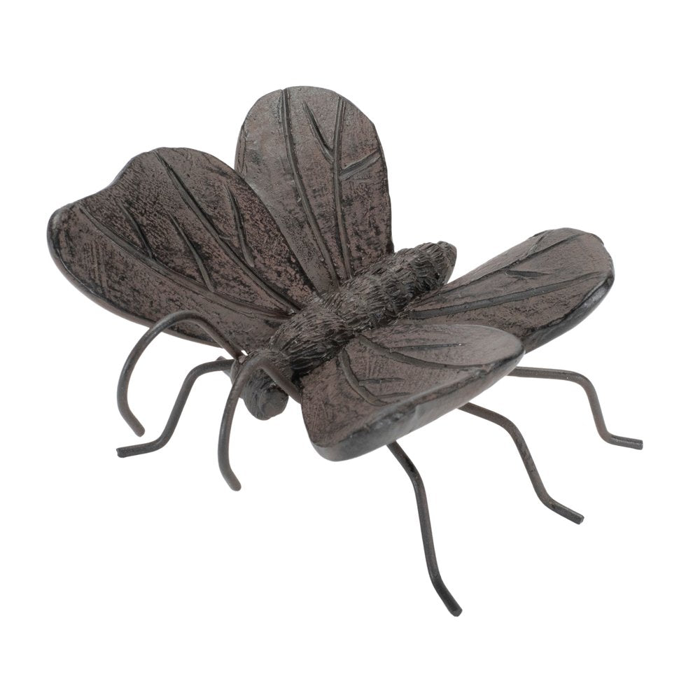 Set of Two Brown Ceramic Garden Accents Accessories