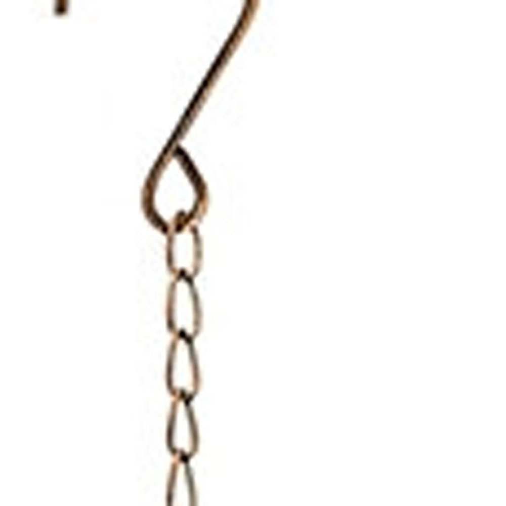 3" Copper Iron Rain Chain