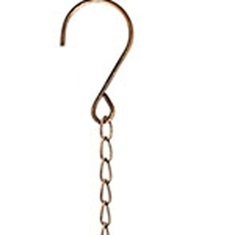 3" Copper Iron Rain Chain