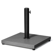 Gray Market Umbrella Fillable Steel In Ground Adjustable Umbrella Base