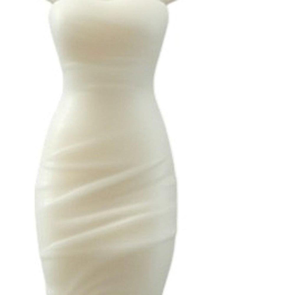 4" Ivory French Market Scented Dimensional Form Candle