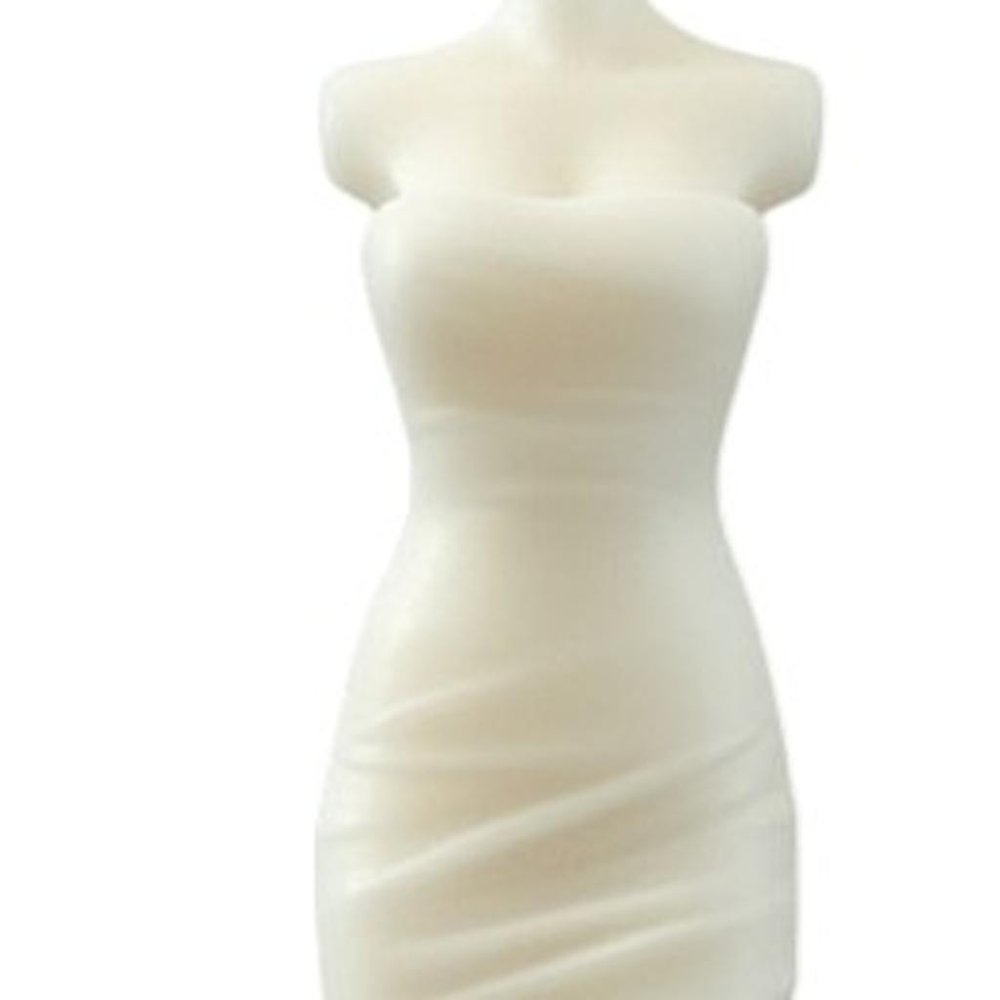 4" Ivory French Market Scented Dimensional Form Candle