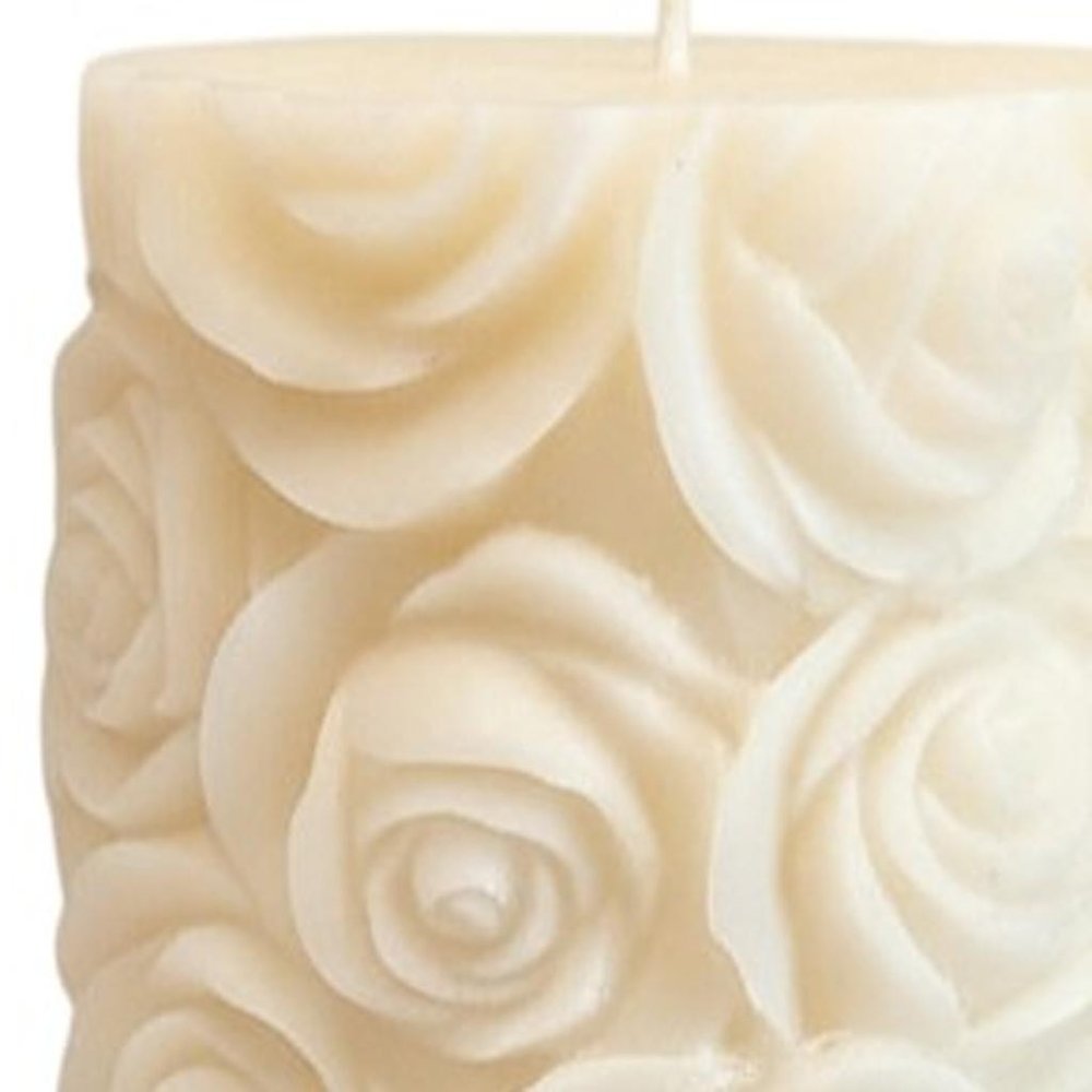 2" Ivory Day at the Spa Scented Candle