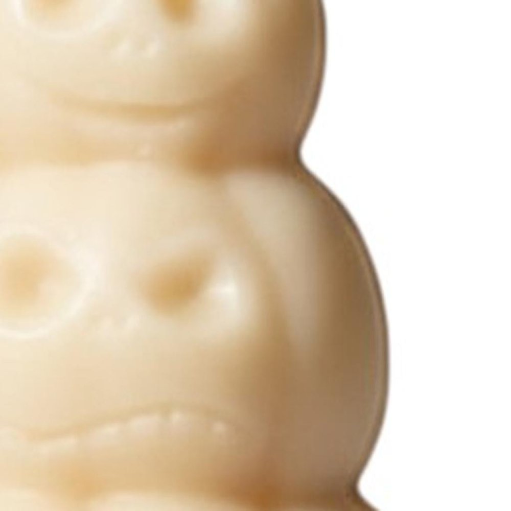 3" Ivory Pumpkin And Apple Scented Dimensional Pumpkin Candle