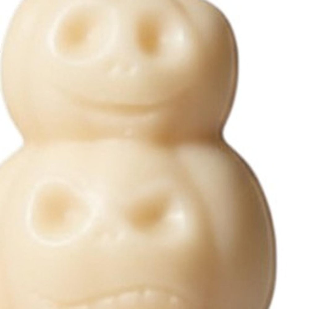 3" Ivory Pumpkin And Apple Scented Dimensional Pumpkin Candle