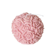 3" Pink Unscented Dimensional Blossom Candle