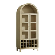 70" White Wood Two Door Pantry Or Storage Closet