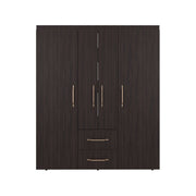 Two Piece Brown Bedroom Set