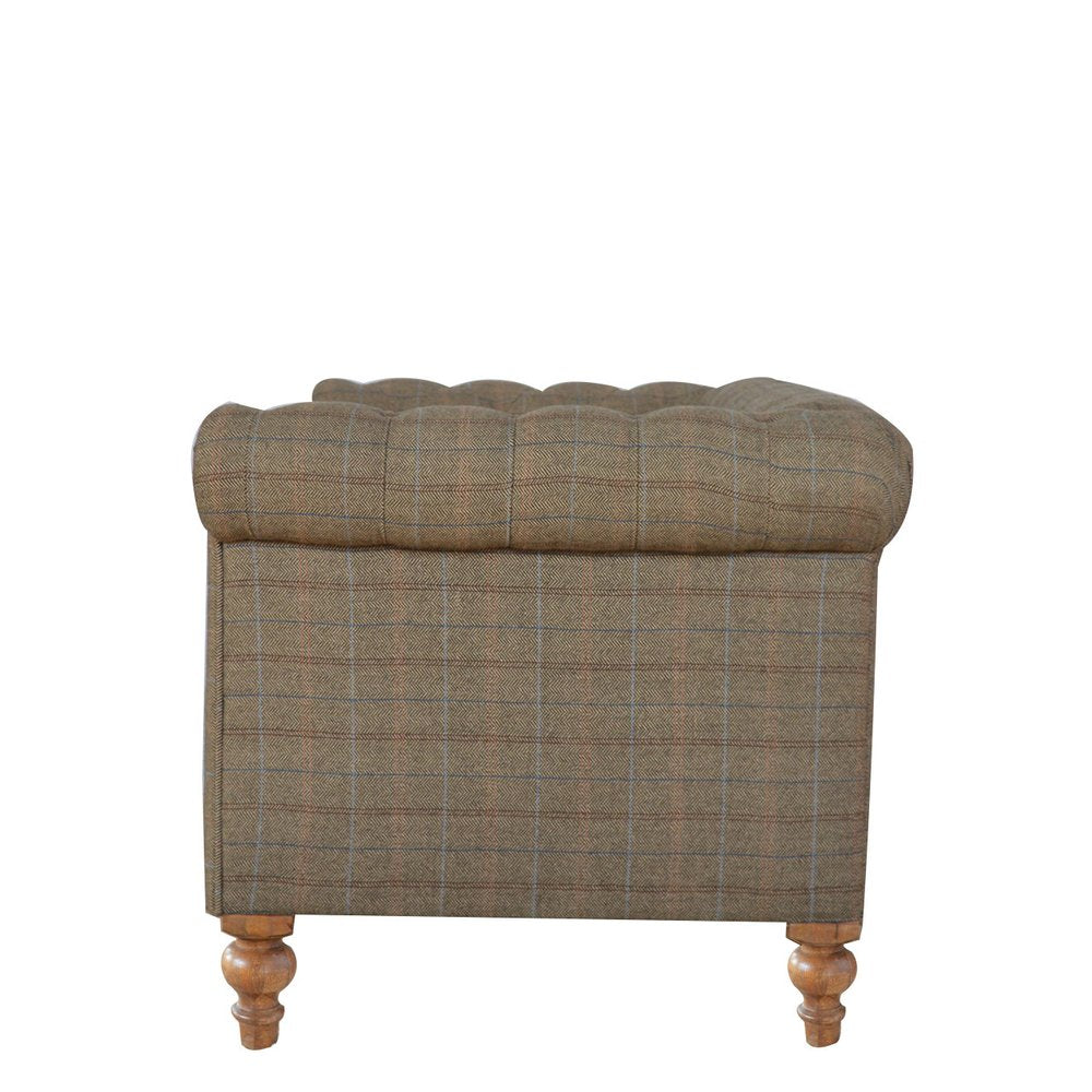 59" Brown Solid Wood Sideboard