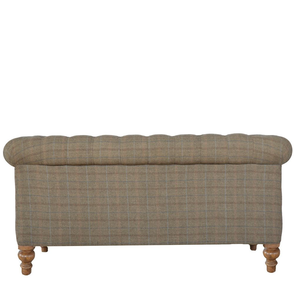 59" Brown Solid Wood Sideboard