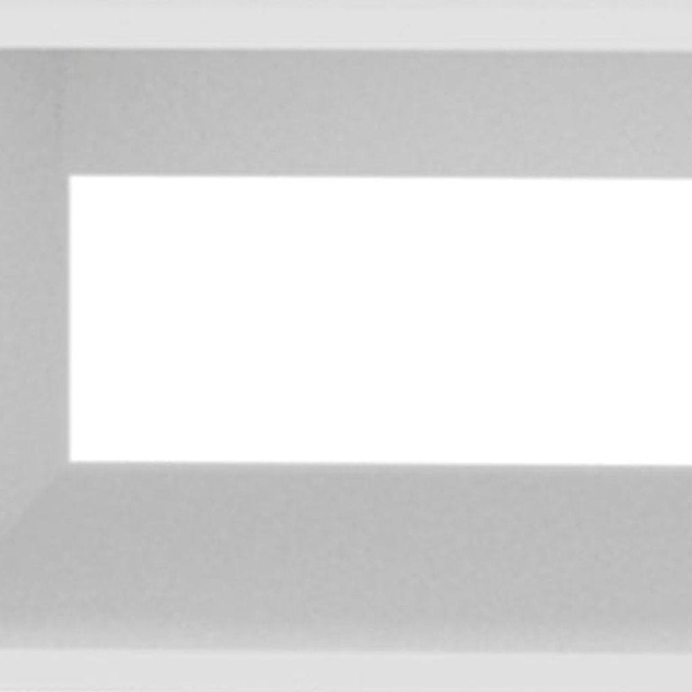 48" White Wood Fireplace Entertainment Center