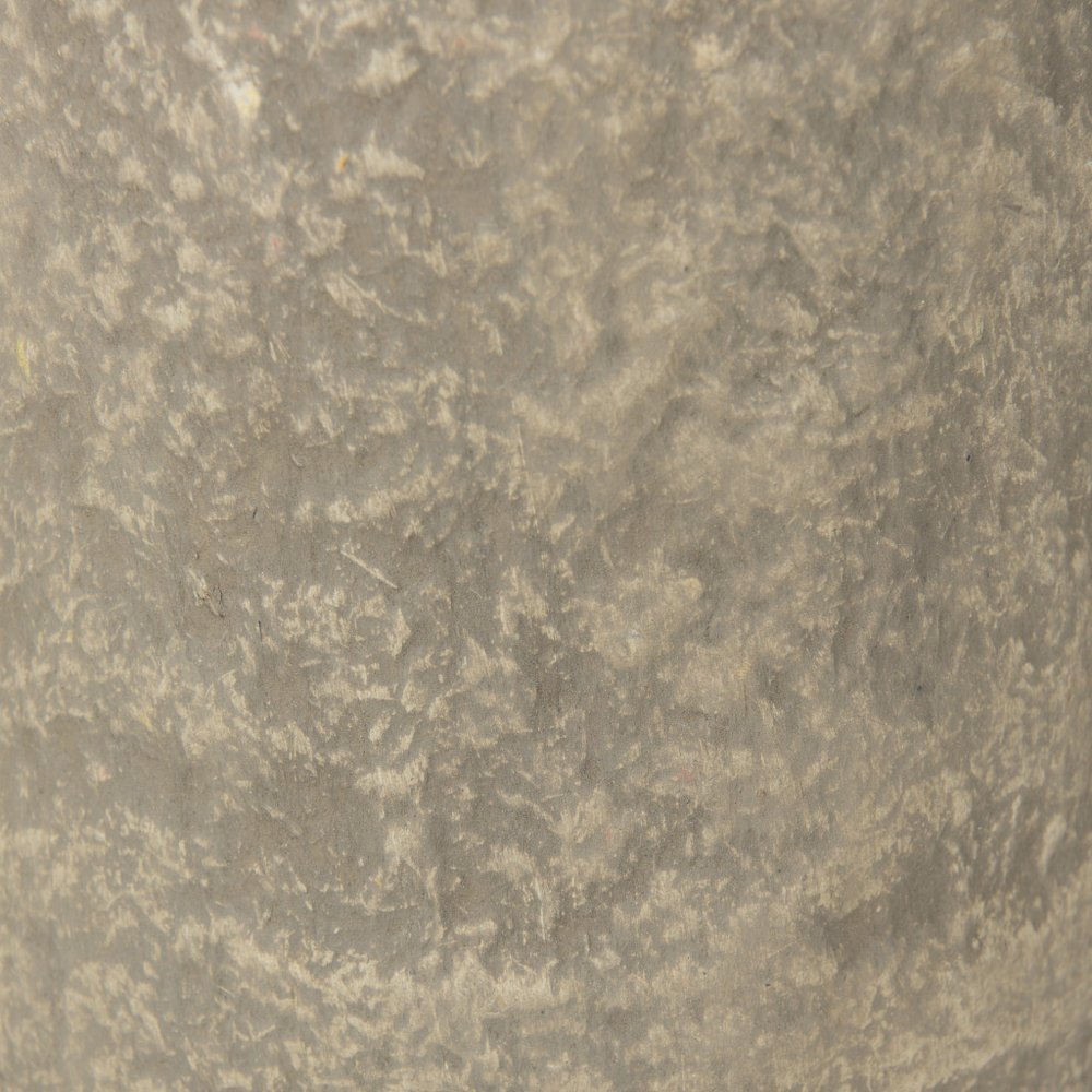 12" Gray Paper Mache Table Vase