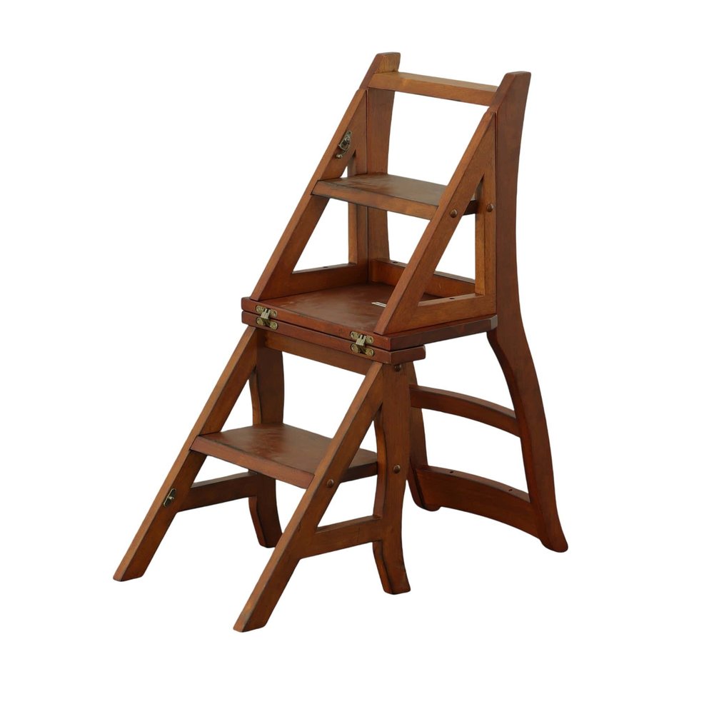 23" Chestnut Solid Wood Side Chair