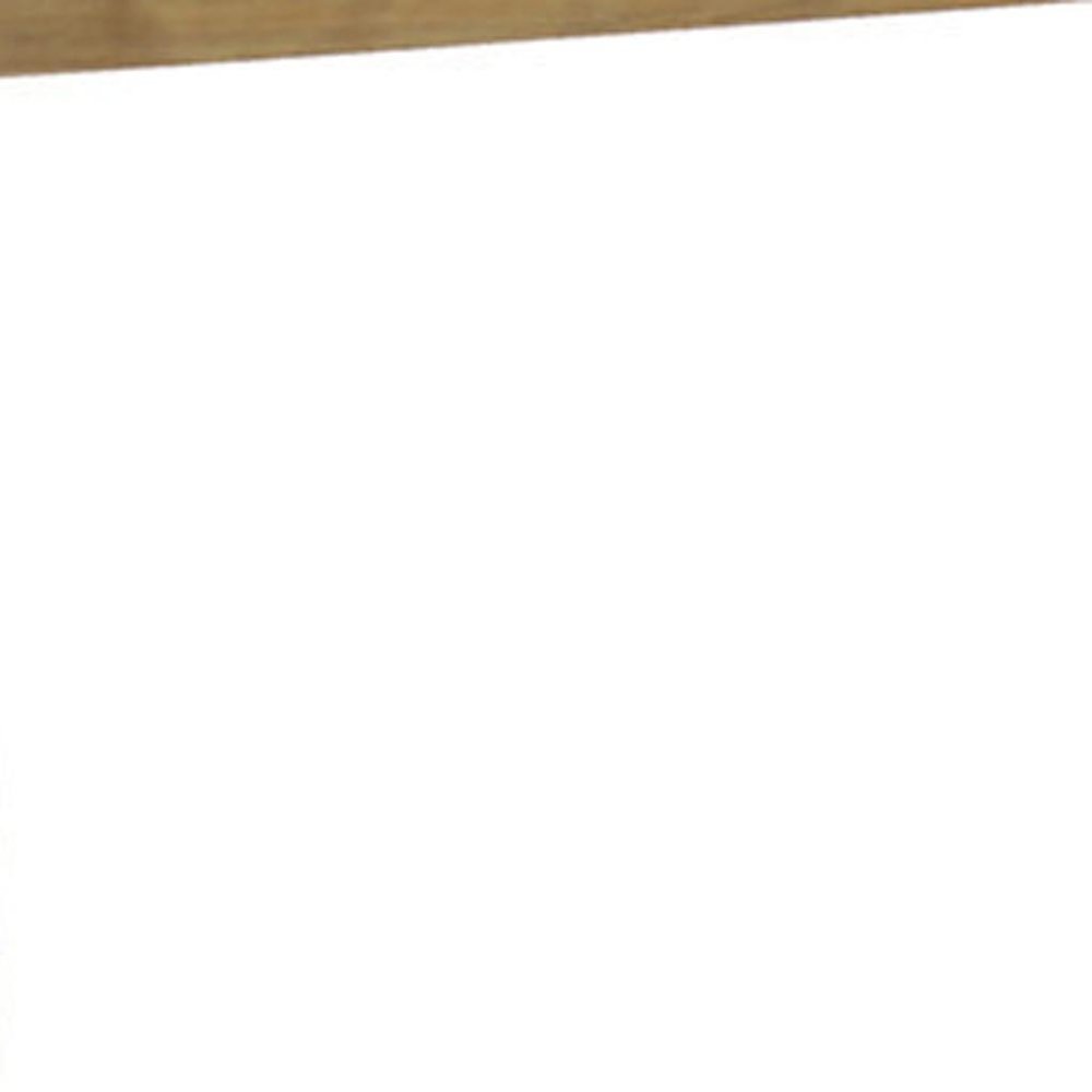 18" X 24" Brown Teak Rectangular Shower Bench With Shelf