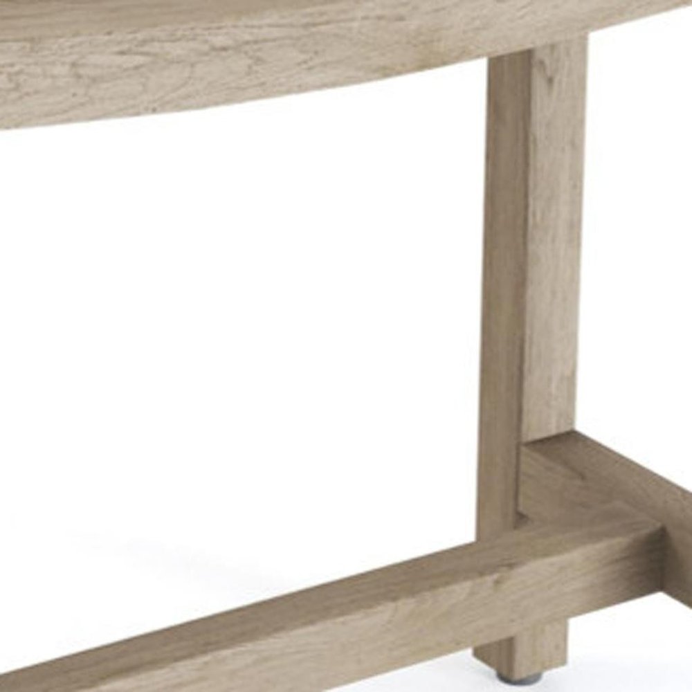 21" X 24" Brown Teak Rectangular Shower Bench