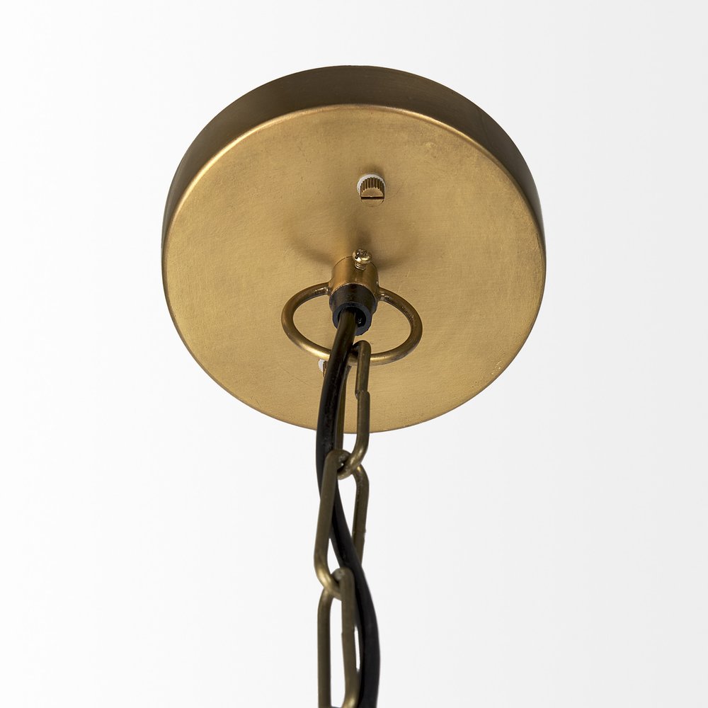 Black Metal Single Ceiling Light With Black Shades