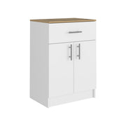 34" White Wood Pantry Or Storage Closet