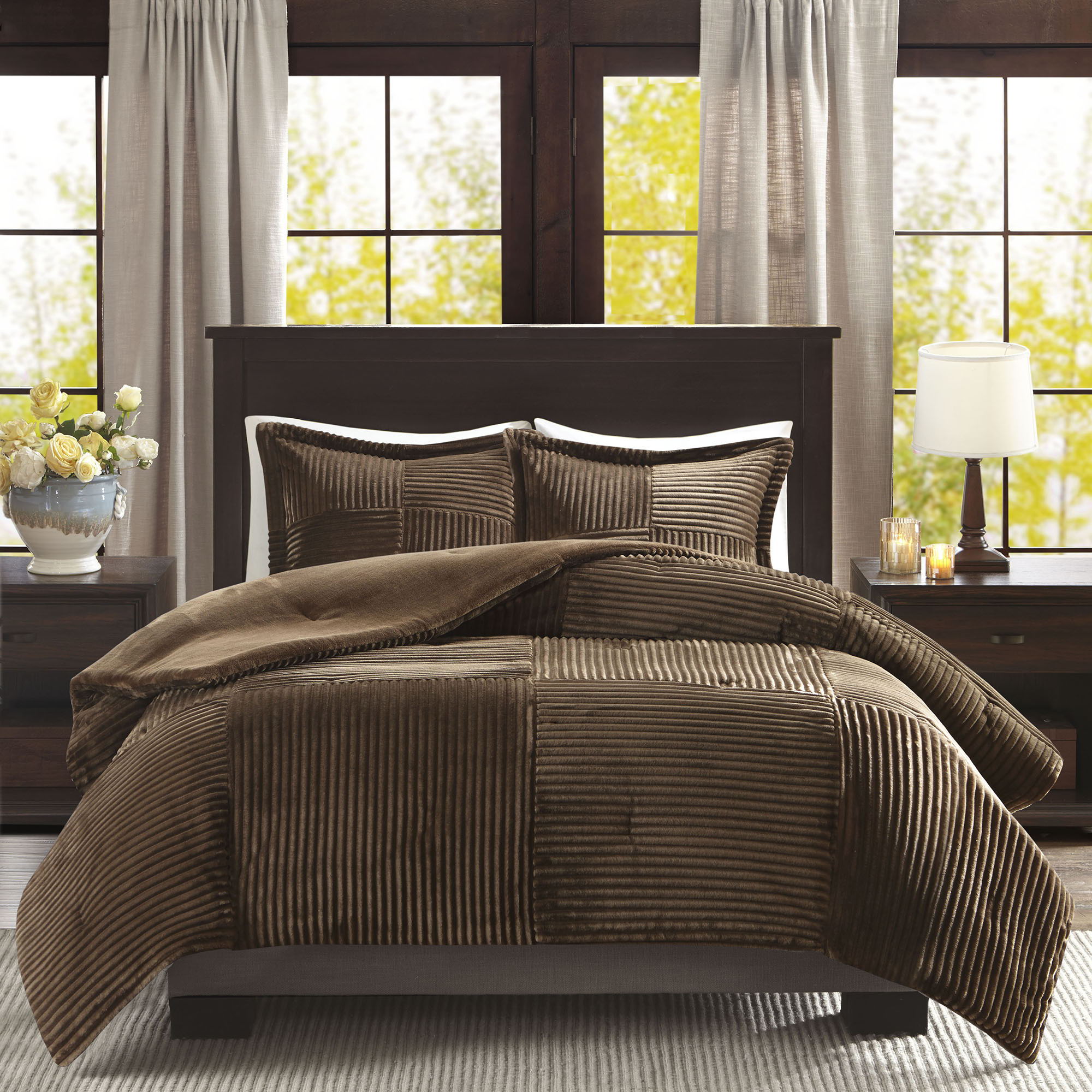 Parker - Comforter Mini Set - Brown