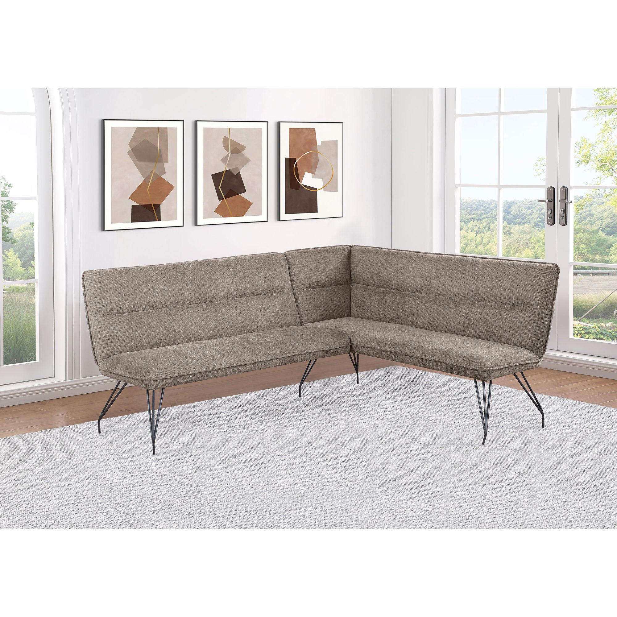 Ledger - L-Shaped Dining Bench