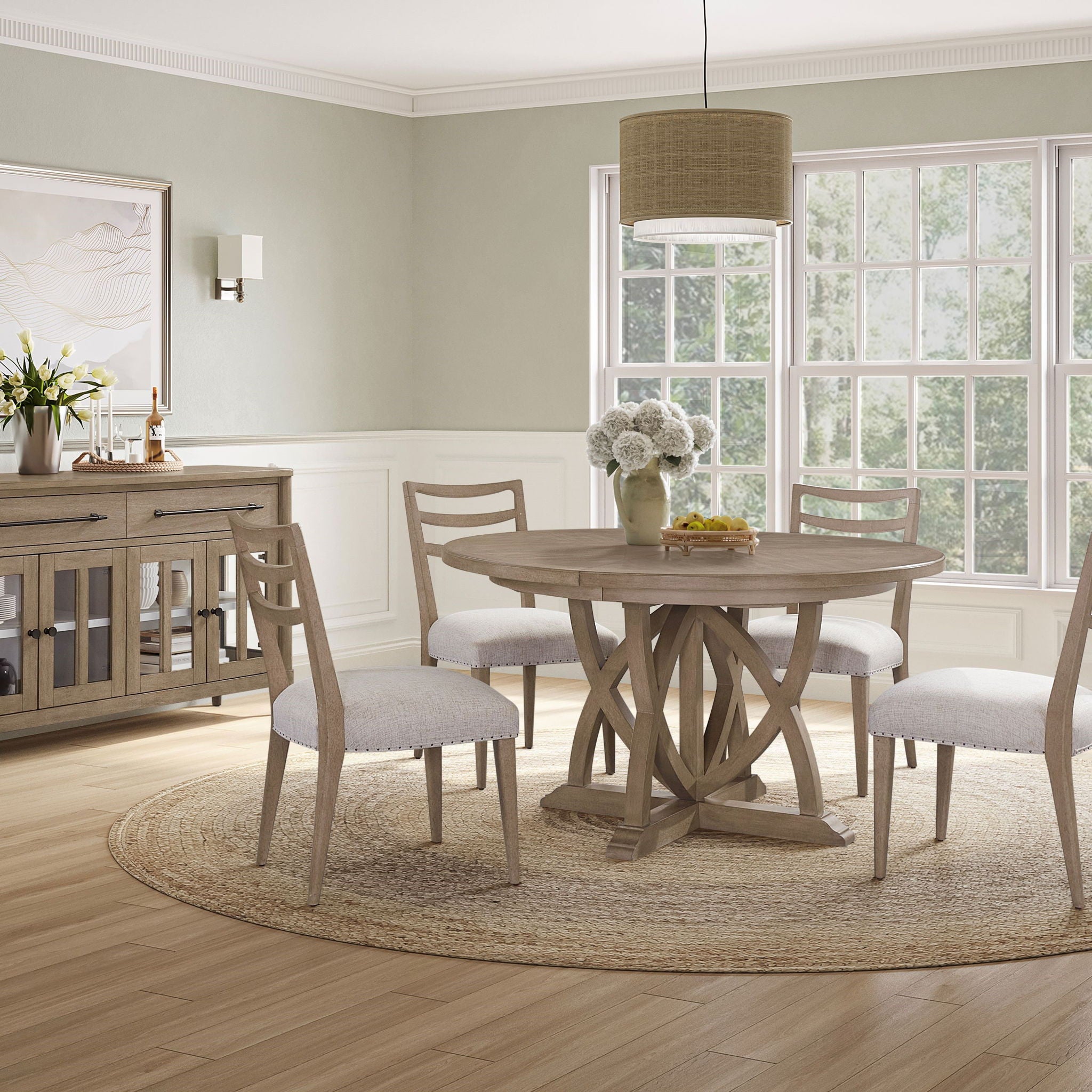 Ladderback Side Dining Chair (Set of 2)