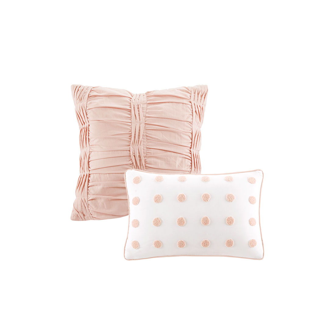 Brooklyn - King Duvet Cover Set - Pink