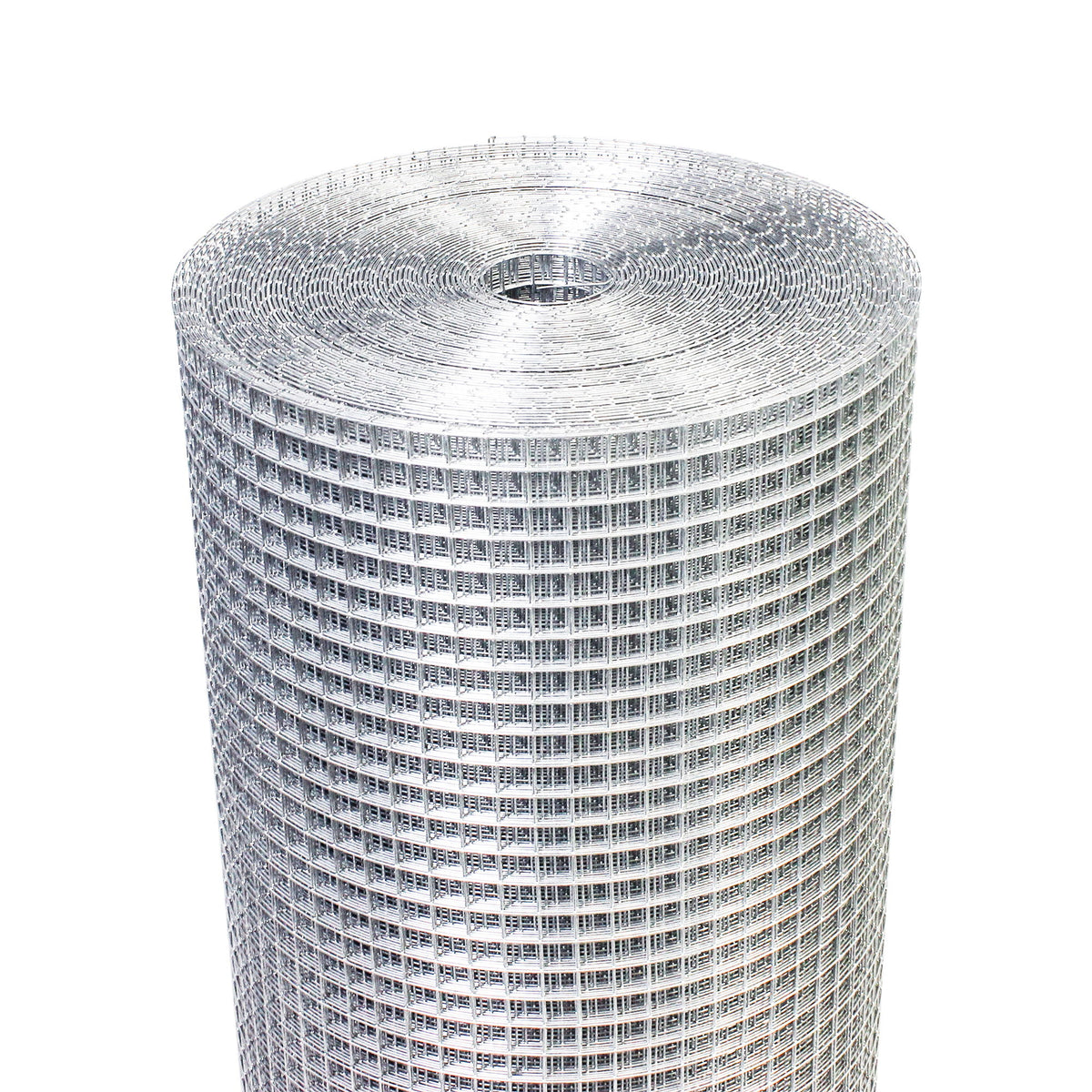 Galvanized Hardware Cloth, Gauge Welded Metal Wire Fence Roll For Garden And Animal Protection - Silver
