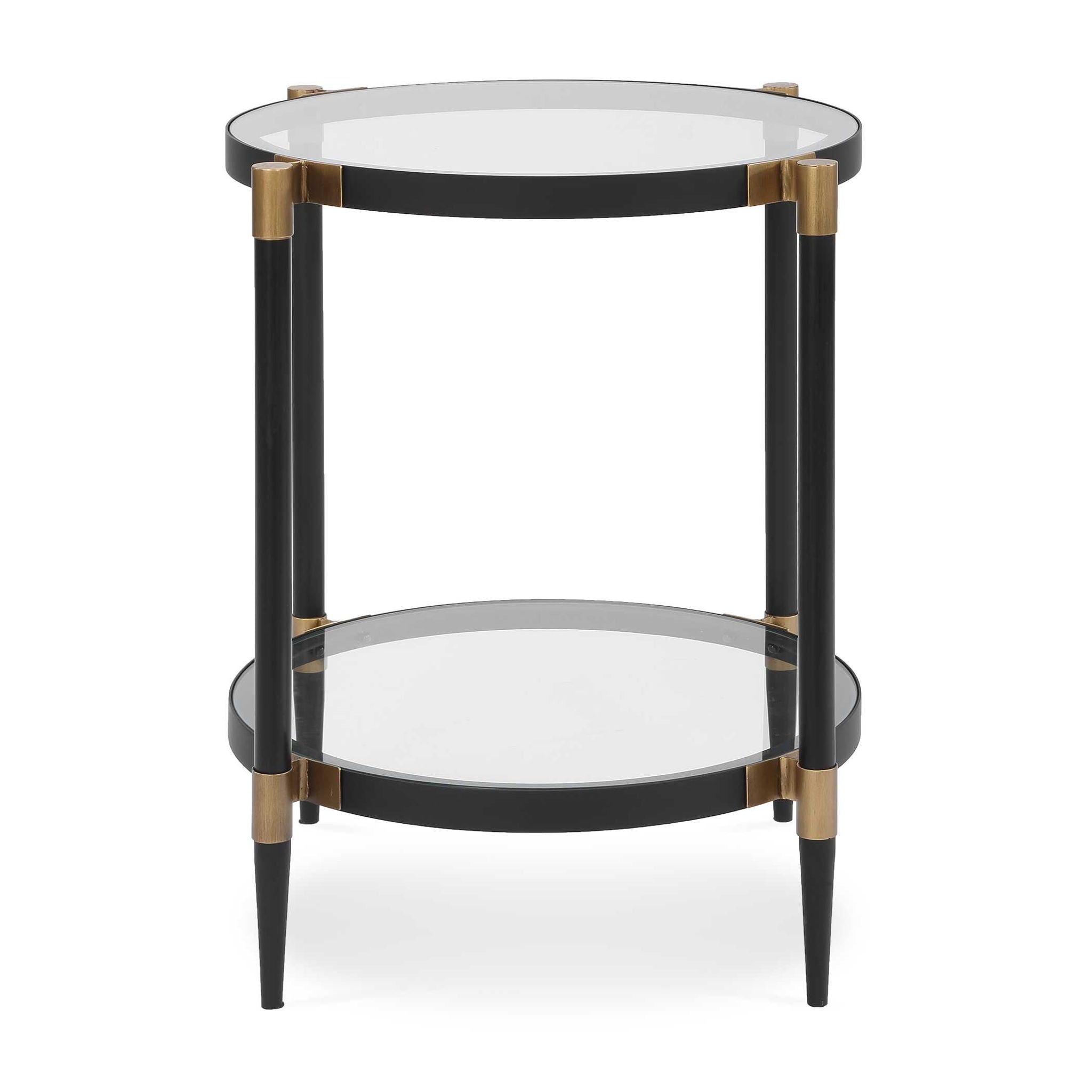 Chadid - Round Glass Table