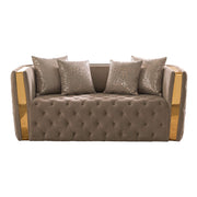 Naomi - Button Tufted Loveseat