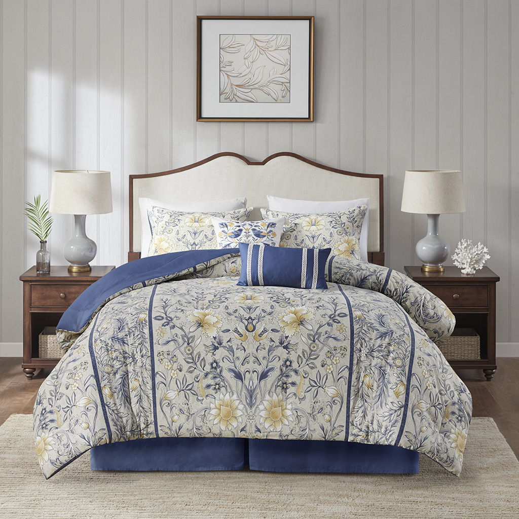 Livia - 6 Piece Comforter Set - Multi