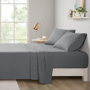 Microfiber - Twin All Season Wrinkle Free Sheet Set - Charcoal