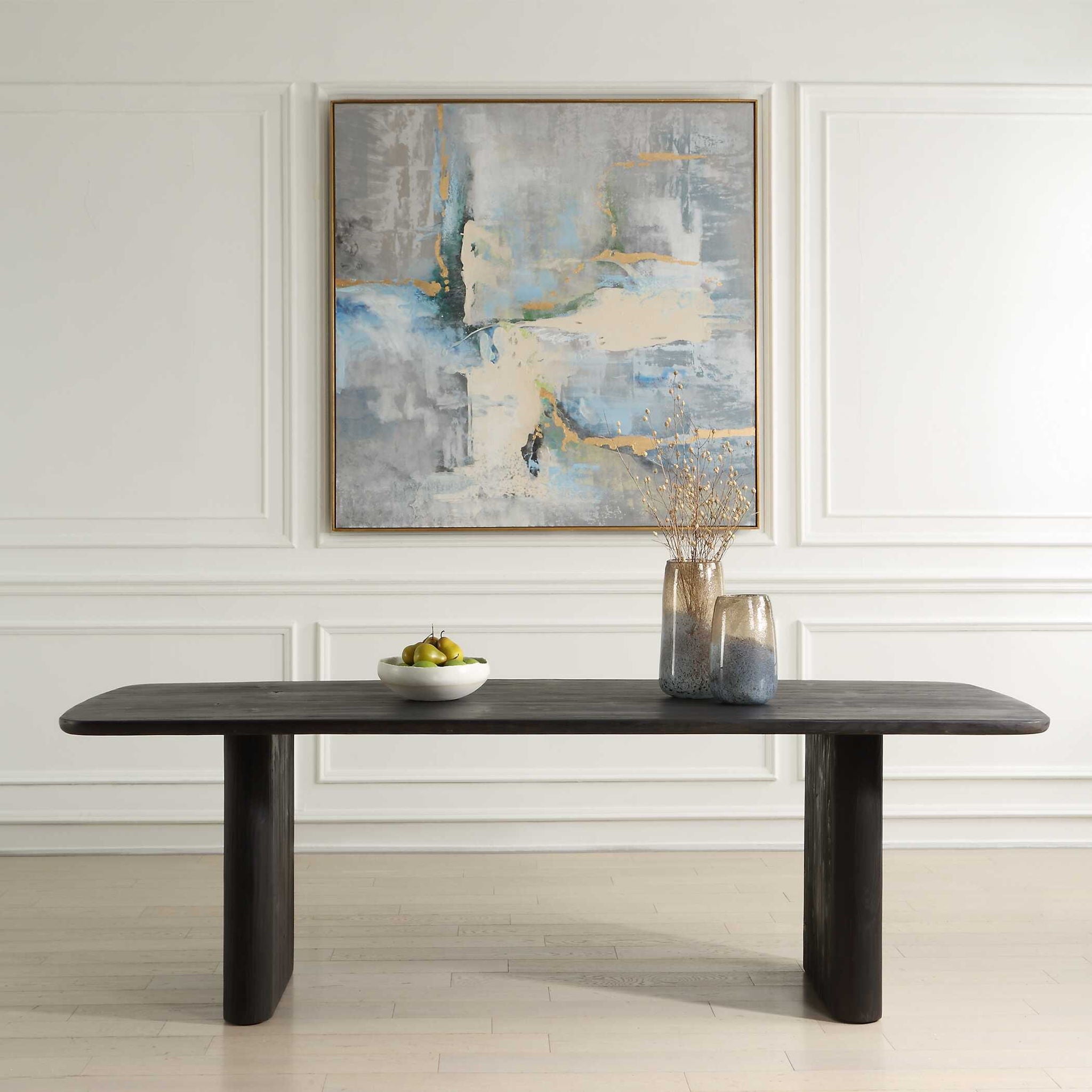Kirin - Reclaimed Fir Dining Table - Black
